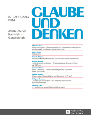 cover image of Glaube und Denken